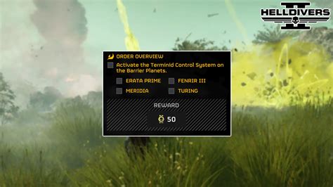 How to help with the Helldivers 2 Terminid Control System Major Order