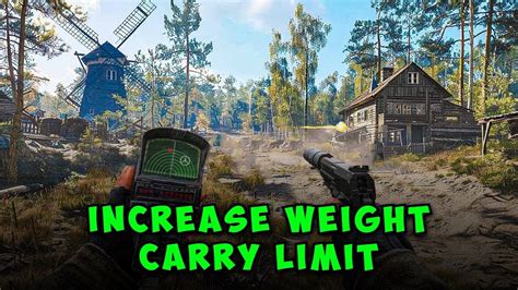 How to increase carry weight limit in Stalker 2