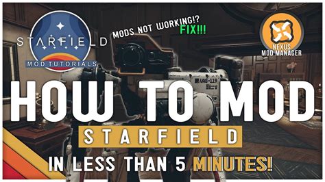 How to install mods in Starfield