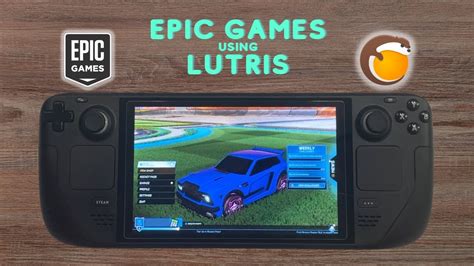 How to install the Epic Games Launcher on the Steam Deck with Lutris