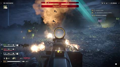 How to kill enemies with the Stalwart in Helldivers 2