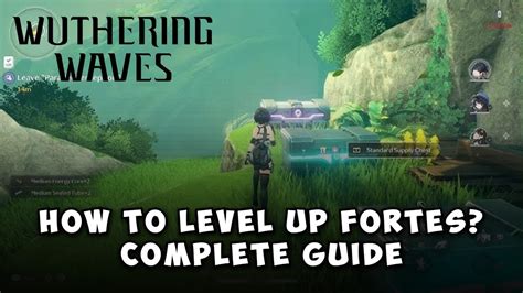 How to level up Fortes in Wuthering Waves