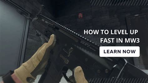 How to level up fast in MW3