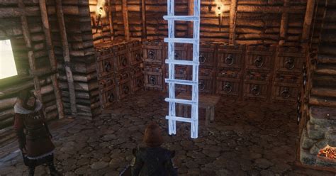 How to make ladders in Enshrouded