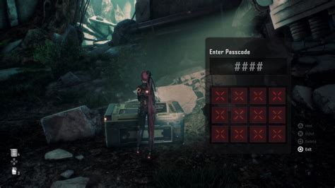 How to open the red keypad chest in Bar 99 in Stellar Blade