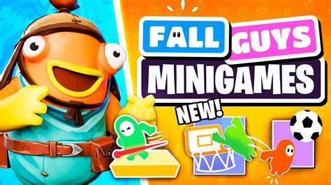 How to play Fall Guys minigames in Fortnite