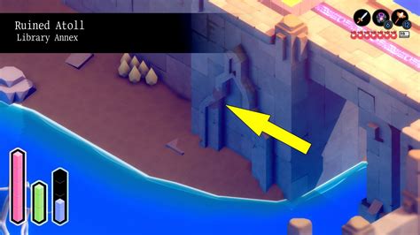 How to reach the Ruined Atoll in Tunic