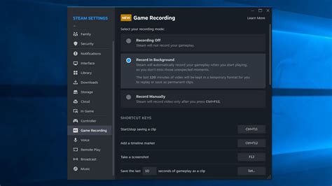 How to record game clips with Steam