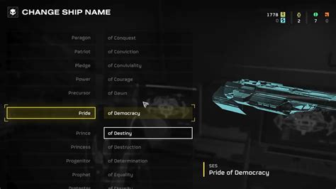 How to rename your Helldivers 2 ship