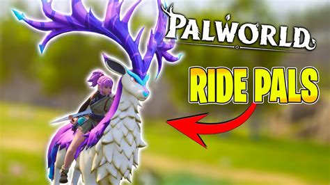 How to ride Pals in Palworld