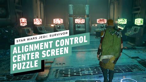 How to solve the Alignment Control Center puzzle in Jedi: Survivor