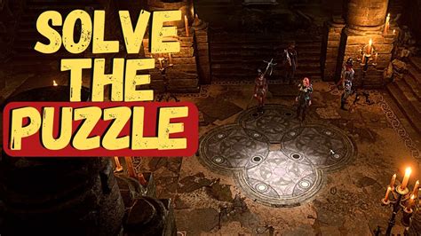 How to solve the Defiled Temple stone disk puzzle