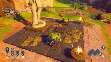 How to solve the first cabbage puzzle in Immortals Fenyx Rising