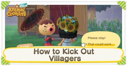 How to stop a villager from leaving in Animal Crossing