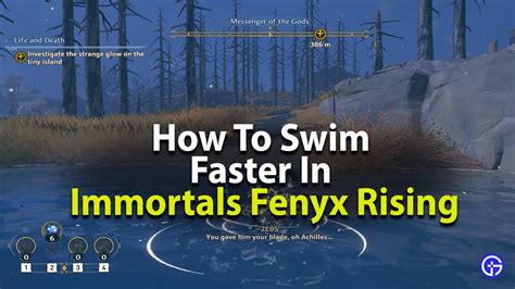 How to swim faster in Immortals Fenyx Rising