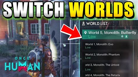 How to switch worlds