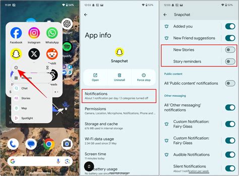 How to turn Snapchat story notifications off for certain users