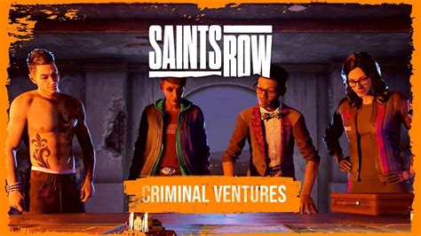How to undertake criminal ventures in Saints Row