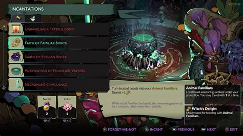 How to unlock Animal Familiars in Hades 2