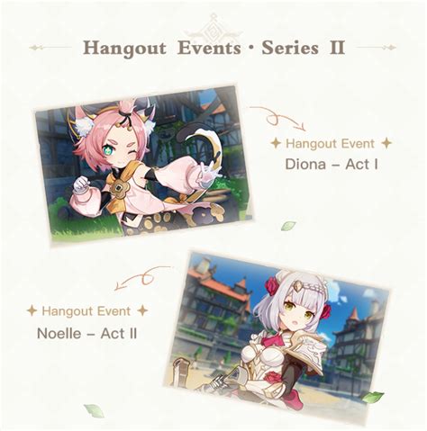 How to unlock Diona’s Hangout Event