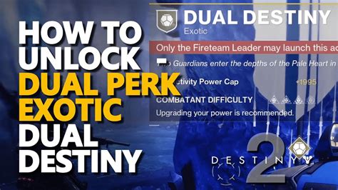 How to unlock Dual Destiny in Destiny 2