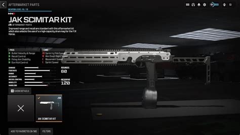 How to unlock JAK Scimitar Kit in MW3 and Warzone