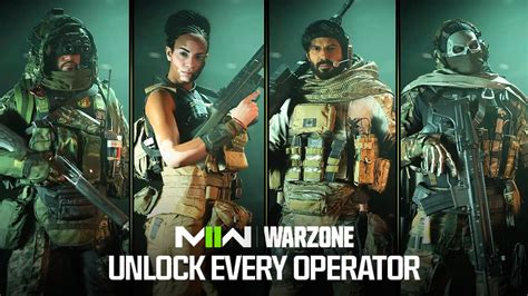 How to unlock every Operator in Warzone 2