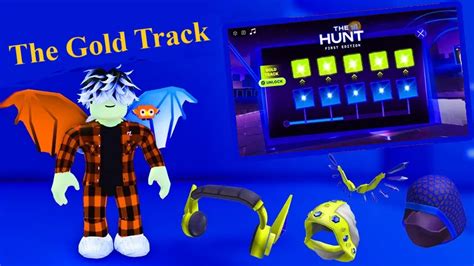 How to unlock the Gold Track in Roblox The Hunt