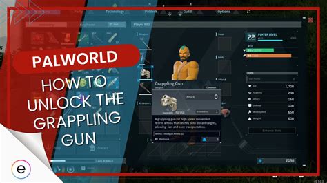 How to unlock the Grappling Gun in Palworld