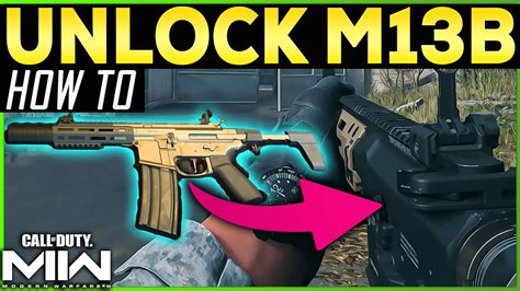 How to unlock the M13B in Warzone 2
