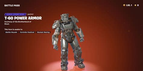 How to unlock the T-60 Power Armor in Fortnite