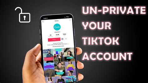 How to unprivate a video on TikTok