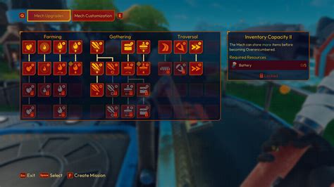 How to upgrade carrying capacity in Lightyear Frontier