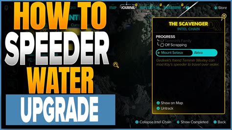 How to upgrade the Speeder