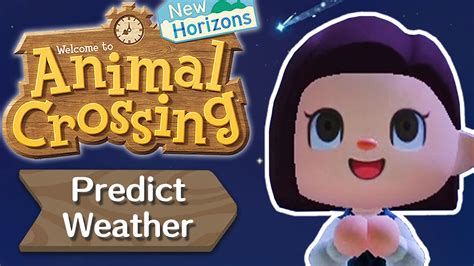 How to use MeteoNook to predict weather patterns in Animal Crossing