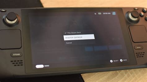 How to use Steam Remote Play on the Steam Deck