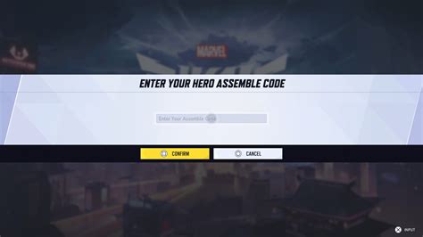 How to use a Marvel Rivals Assemble code