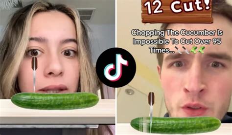 How to use the ‘cucumber cutting’ filter on TikTok