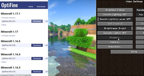 Install OptiFine in Minecraft 1.18.1 to Improve Graphics