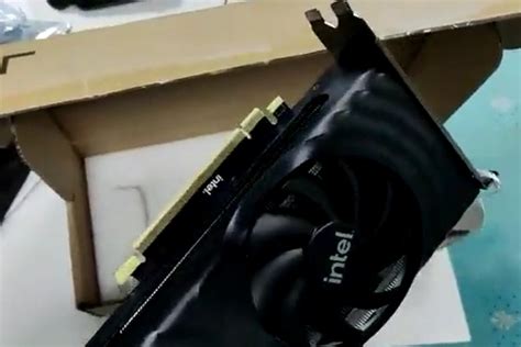 Intel Arc Alchemist GPU Surfaces in a Video