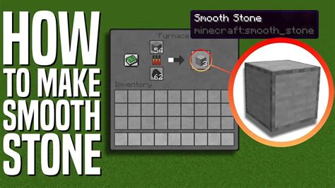Items You Need to Make Smooth Stone