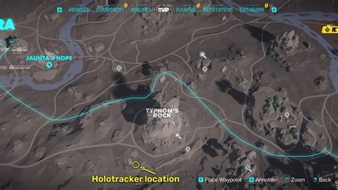 Jet Kordo&rsquo;s Legacy: Holotracker location
