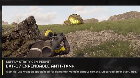 Kill Enemies with the Expendable Anti-Tank in Helldivers 2