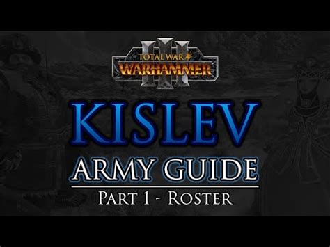 Kislev Roster guide