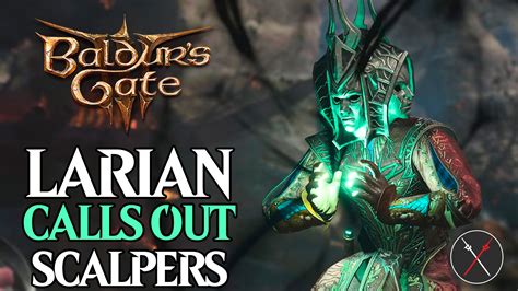 Larian Blasts Scalpers for Reselling Baldur’s Gate 3 Collector’s Edition