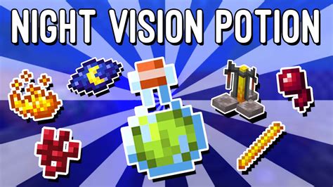 Make Your Own Potion of Night Vision in Minecraft