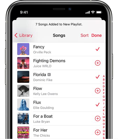 Make a Playlist on Apple Music on iPhone