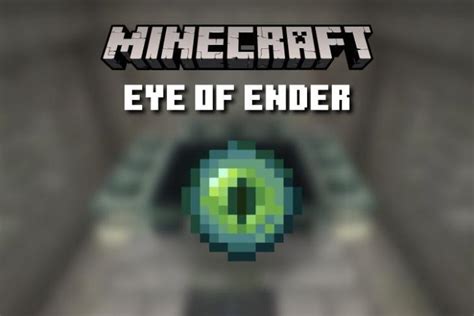 Make and Use Eye of Ender in Minecraft