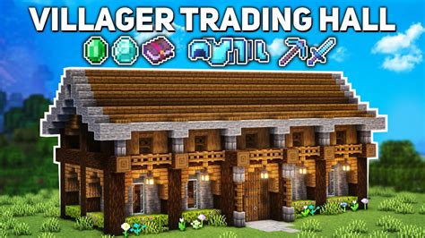 Make and Use a Minecraft Villager Trading Hall