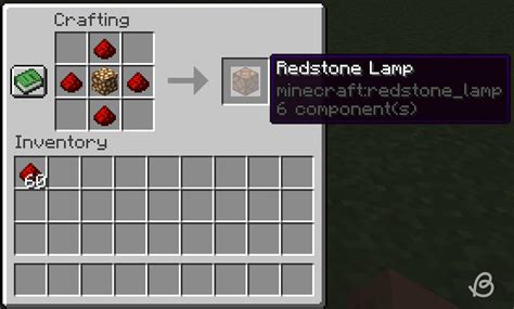 Make and Use a Redstone Lamp in Minecraft
